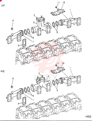 EXHAUST MANIFOLD (M8)