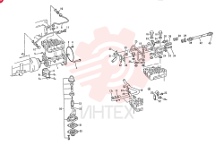 Схема (6D22) - MITSUBISHI DIESEL ENGINE - K912, K912LC, & K916 (1/83-12/06) VAME150115