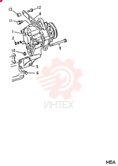ALTERNATOR,24V, 30 Amp