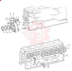 ENGINE ATTACHMENT PARTS(M8)