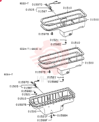 COVER, CYLINDER BLOCK(9107-1-),6D221,  CTYJ1Y000  CTYJ1Y111 VA3009886400 (1)
