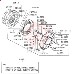 BUSHING, CLUTCH (9107.1-), 6D221, CTYJ1Y000 CTYJ1Y111