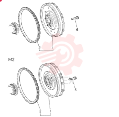 FLY WHEEL, M2