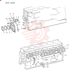 ENGINE ATTACHING PART(M8)
