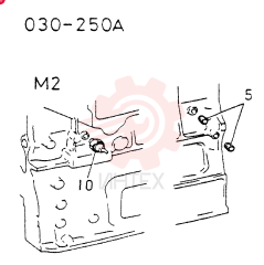 OIL PRESS SW & GAUGE UNIT(M2)