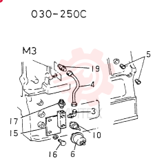 OIL PRESS.SW & GAUGE UNIT(M3)