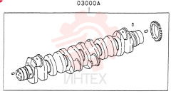 Схема (6D22-TC) - MITSUBISHI DIESL ENGINE - SK EXCAVATORS (1/06-12/06) VAME999368