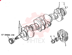 CRANKSHAFT VAME082501
