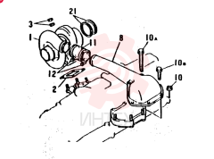 TURBOCHARGER VAME088256 (1)