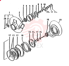 TURBOCHARGER VAME088256 (2)