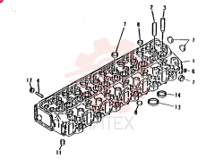 CYLINDER HEAD VAME999704
