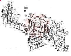 Схема (6D31-T) - MITSUBISHI DIESEL ENGINE - MD200BLC EXCAVATORS (1/06-12/06) VAME723423