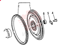 Схема (6DR5) - MITSUBISHI DIESEL ENGINE (1/06-12/06) VAME008551