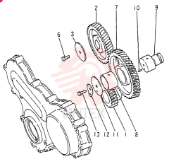 DRIVEN GEAR VA3132310100