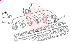 Схема (6DR5) - MITSUBISHI DIESEL ENGINE (1/06-12/06) VAME008746
