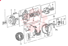 Схема (6DR5) - MITSUBISHI DIESEL ENGINE (1/06-12/06) VAME067616