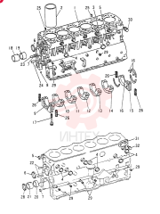 Схема (6DR5) - MITSUBISHI DIESEL ENGINE (1/06-12/06) VAME999261