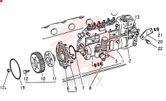 Схема (6DR5) - MITSUBISHI DIESEL ENGINE (1/06-12/06) VAME008329