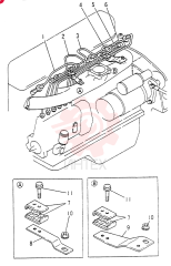 Схема (6DR5) - MITSUBISHI DIESEL ENGINE (1/06-12/06) VA3176123100
