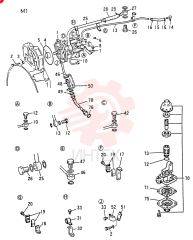 Схема (8DC8) - MITSUBISHI DIESEL ENGINE - K914 & K975 (1/79-12/06) VAME066966 (3)