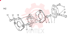 Схема (8DC8) - MITSUBISHI DIESEL ENGINE - K914 & K975 (1/79-12/06) VAME066098