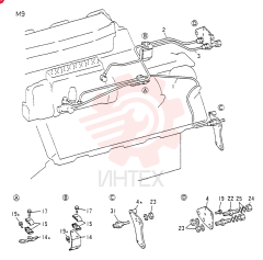 PIPE,FUEL FEED,NIPPlE-F/P  (FOR M0,M1 & M2 ONLY) VAME060561 (1)
