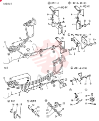 PIPE,FUEL FEED,NIPPlE-F/P  (FOR M0,M1 & M2 ONLY) VAME060561 (1)
