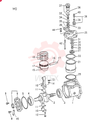 Схема (8DC9-T) - MITSUBISHI DIESEL ENGINE - K914 & K975 (1/79-12/06) VAME066966 (5)