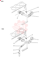 OILFILLER ASSY, (SERVICE PARTS ARE EXCLUSIVELY USED FOR INDUSTRIAL MACHINERY ENGINES), Start Serial: 7903-