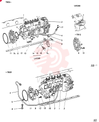 INJECTION PUMP GENERAL ASSY ((N.D.K NO.) 190000-0510), FF: SERVICE PARTS EXCLUSIVELY USED FOR INDUSTRIAL MACHINERY ENGINES, (FOR M0 ONLY)