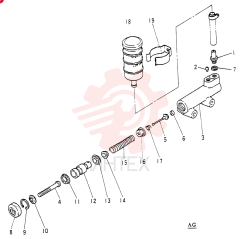 CLUTCH MASTER CYLINDER ASSY (FOR M0 ONLY)