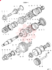 DRIVE PINION ASSY (FOR M0 ONLY), Start Year: 01-MAR-81