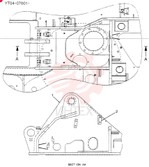 FRAME, UPP YT52F00034P1