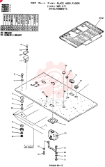 PLATE ASSY, FLOOR 24100J15068F2