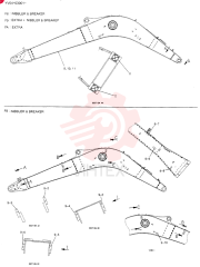 BOOM ASSY, HOE 4. 26M (NIBBLER & BREAKER) YV02B00046F8 (1)
