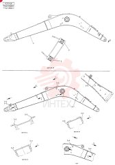 BOOM ASSY, HOE 4.6M