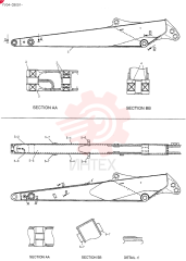 ARM ASSY, LONG 2. 7M YV12B00091F2