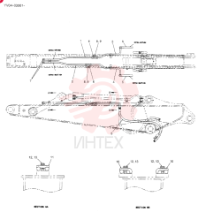 HYD LINES, ARM 2.2M