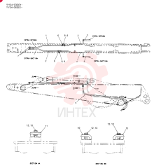 HYD LINES, ARM 2. 95M YY43H00057F1