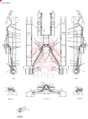 HYD LINES, LOW, FOR NARROW LONG CRAWLER YF02H00001F1