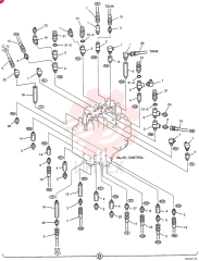 90 ELBOW,Male, 30 Degree Fl, PF 1/4" x PF 1/4", O-Ring ZH32X04000 (20)