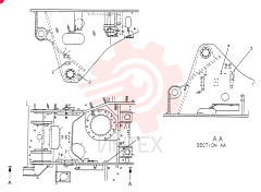 FRAME, UPP YB52F00014P1 (2)