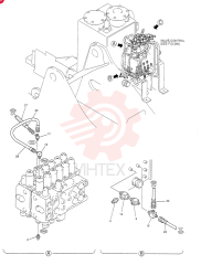 CONTROL LINES, MAIN (BOOM SAFETY) YB06H00004F5 (1)