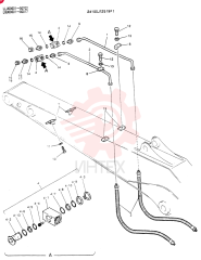 Схема (NIBBLER) - BREAKER & EXTRA ATTACHMENTS - SK220 ASN LQU0001 & SK200LC ASN LLU0601 (1/91-12/97) 24100J12519F1