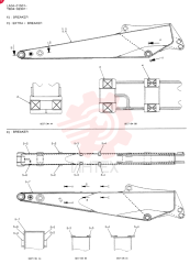 ARM ASSY,LONG 3. 0M (BREAKER)