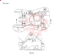 FRAME, UPPER YT52F00036P1
