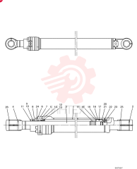 BUCKET CYLINDER YY01V00055F1 (2)