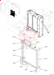 Frame Assembly, Incls. Refs. A4-1 - A4-12