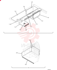 Cover Assembly, Incls. Refs. 1-1 - 1-10 YT22C00014F1 (2)
