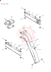 Схема (70SR) - SHORT RADIUS EXCAVATOR ASN YT01-00101 (1/99-12/04) YT05B00007F2